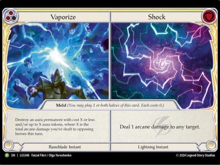 Vaporize    Shock [LGS346] (Promo)  Cold Foil Supply