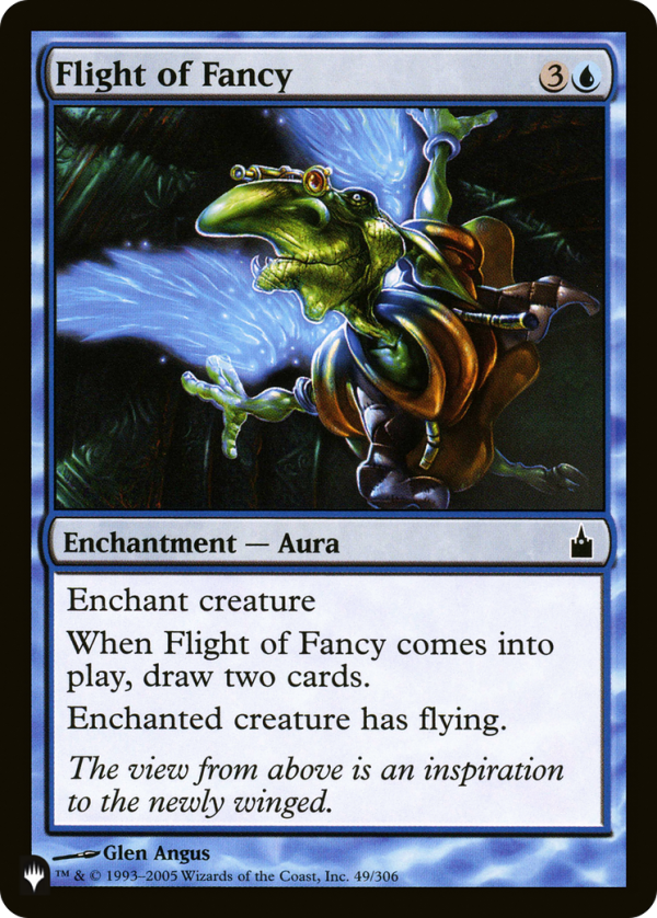 Flight of Fancy [The List] For Discount