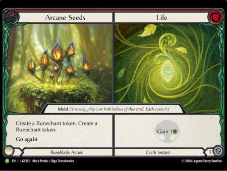 Arcane Seeds    Life [LGS350] (Promo)  Cold Foil Online