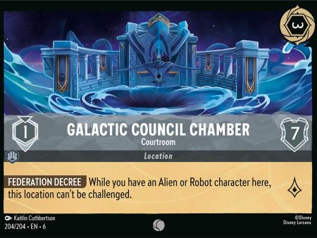 Galactic Council Chamber - Courtroom (204 204) [Azurite Sea] Hot on Sale