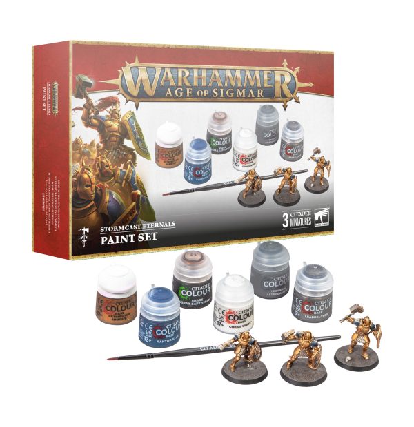 Age of Sigmar - Stormcast Eternals + Paint Set (2024) For Sale