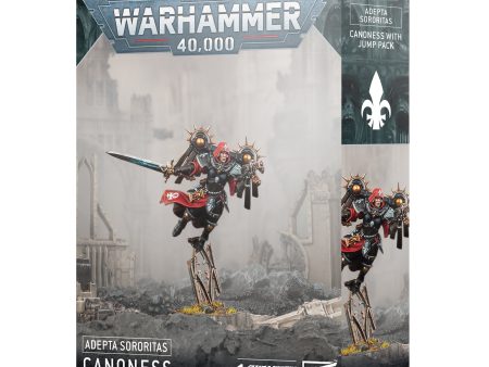 Adepta Sororitas - Canoness with Jump Pack For Discount