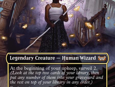 Aminatou, Veil Piercer (Borderless) [Duskmourn: House of Horror Commander] Discount