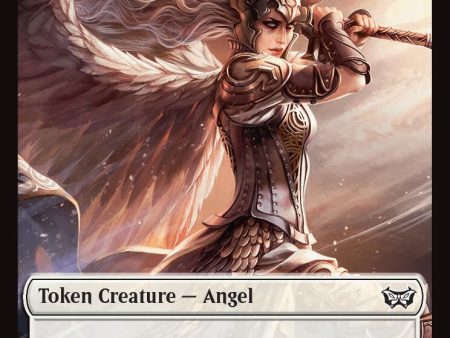 Angel    Treasure Double-Sided Token [Duskmourn: House of Horror Commander Tokens] Hot on Sale