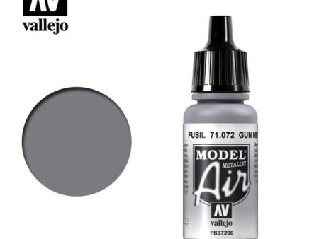 Vallejo - Model Air - Gun Metal 17 ml Hot on Sale