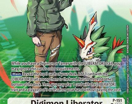 Digimon Liberator [P-151] - P-151 (Legend Pack 2024) [Promotional Cards] Fashion