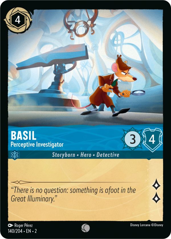 Basil - Perceptive Investigator (140 204) [Rise of the Floodborn] Online