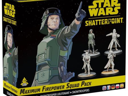 Star Wars Shatterpoint - Maximum Firepower Squad Pack Hot on Sale