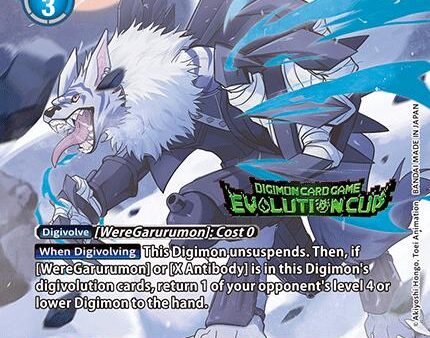 WereGarurumon (X Antibody) [BT9-028] (2024 Evolution Cup) [X Record Promos] Discount