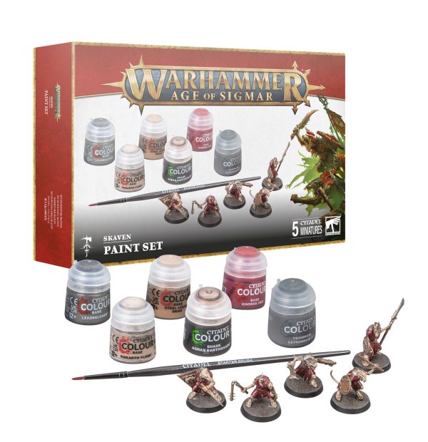 Age of Sigmar - Skaven + Paint Set For Sale