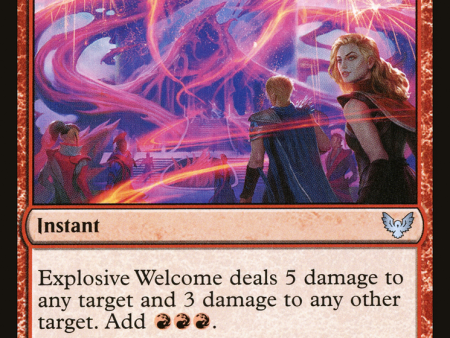 Explosive Welcome [The List] Discount