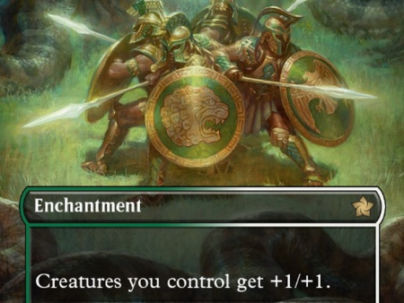 Anthem of Champions (Borderless Mana Foil) [Foundations] Online now