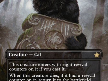 Nine-Lives Familiar (Borderless Mana Foil) [Foundations] Cheap