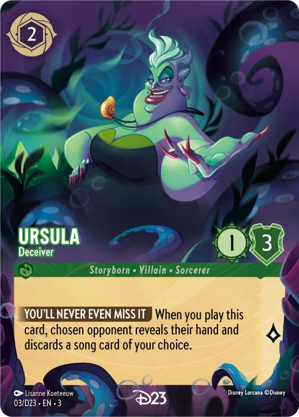 Ursula - Deceiver (3) [D23 Promos] Cheap