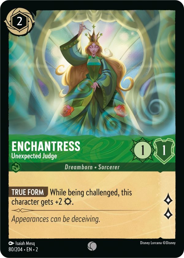 Enchantress - Unexpected Judge (80 204) [Rise of the Floodborn] Sale