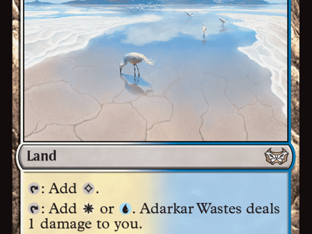 Adarkar Wastes [Duskmourn: House of Horror Commander] Online now