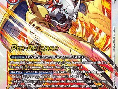 WarGreymon [BT17-015] [Secret Crisis Pre-Release Cards] Online Sale