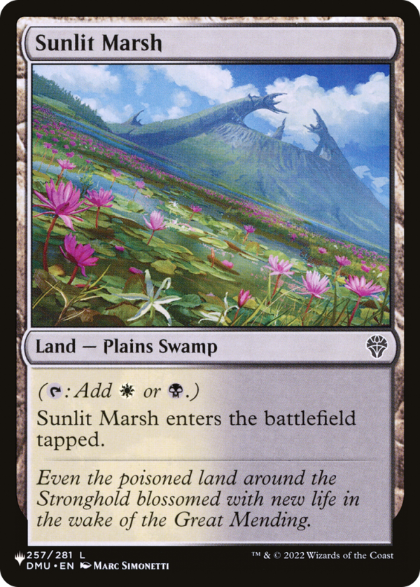 Sunlit Marsh [The List] For Discount