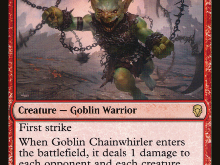 Goblin Chainwhirler [The List] Cheap