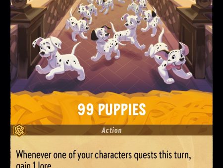 99 Puppies (24 204) [Into the Inklands] For Sale