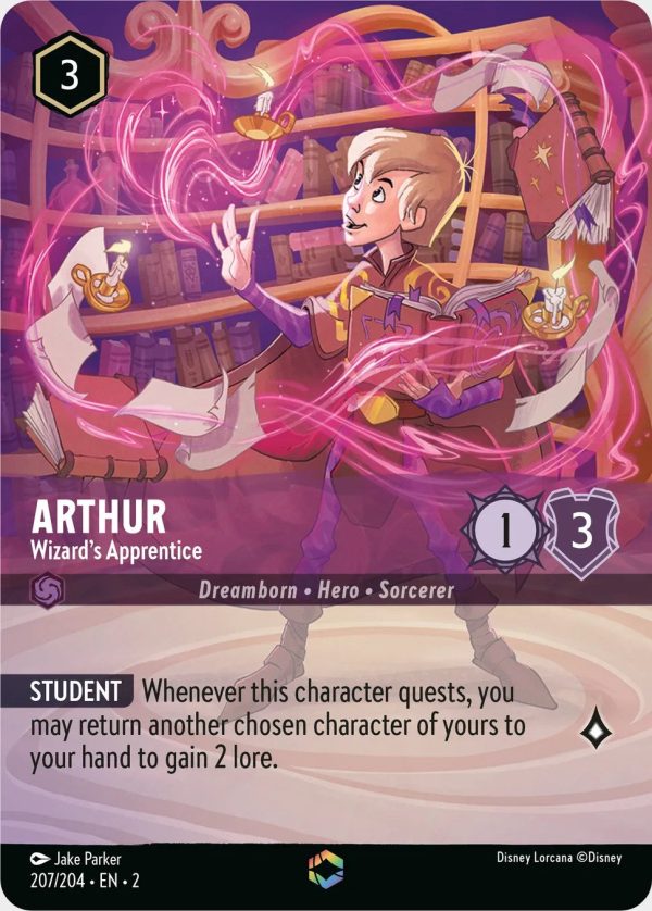 Arthur - Wizard s Apprentice (Enchanted) (207 204) [Rise of the Floodborn] For Discount