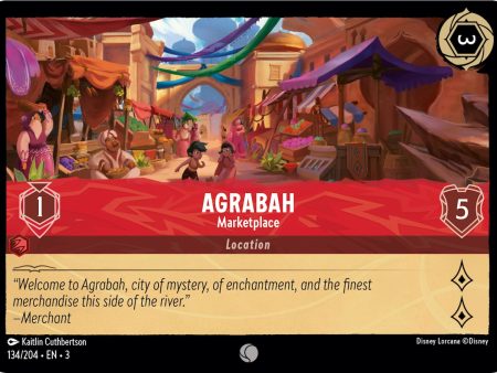 Agrabah - Marketplace (134 204) [Into the Inklands] Hot on Sale