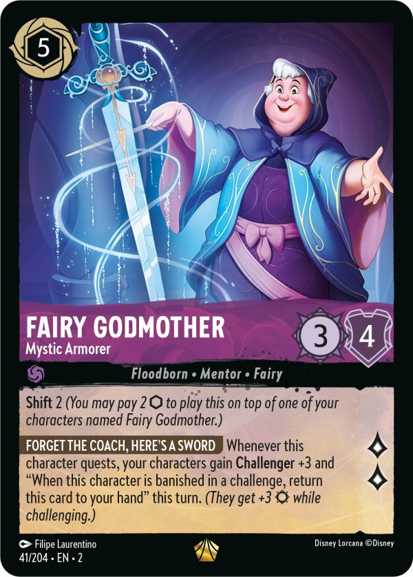 Fairy Godmother - Mystic Armorer (41 204) [Rise of the Floodborn] on Sale