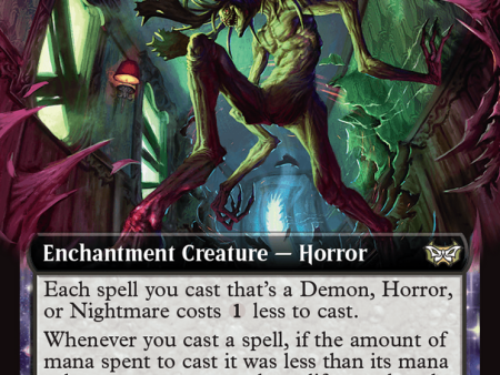 Ancient Cellarspawn (Extended Art) [Duskmourn: House of Horror Commander] Hot on Sale