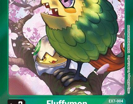 Fluffymon [EX7-004] (Foil) [Digimon LIBERATOR] on Sale