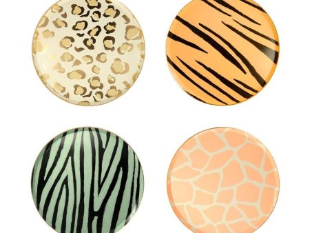 Paper Plate - Safari Animal Print For Sale