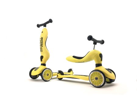 Scooter - Highwaykick 1 - 2 in 1 Kickboard  Kickboard with Seat - Lemon on Sale