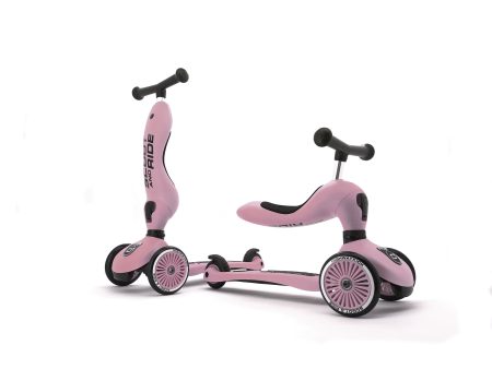 Scooter - Highwaykick 1 - 2 in 1 Kickboard  Kickboard with Seat - Rose on Sale