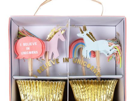 Cupcake Kit - I Believe In Unicorns Fashion