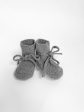 Baby Booties With Lace - Otter Online now