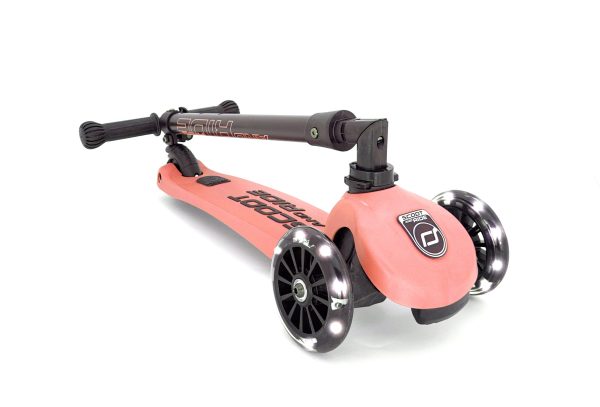 Highwaykick 3 - Scooter - Foldable Handle Bar - 3-6 Years - Peach on Sale