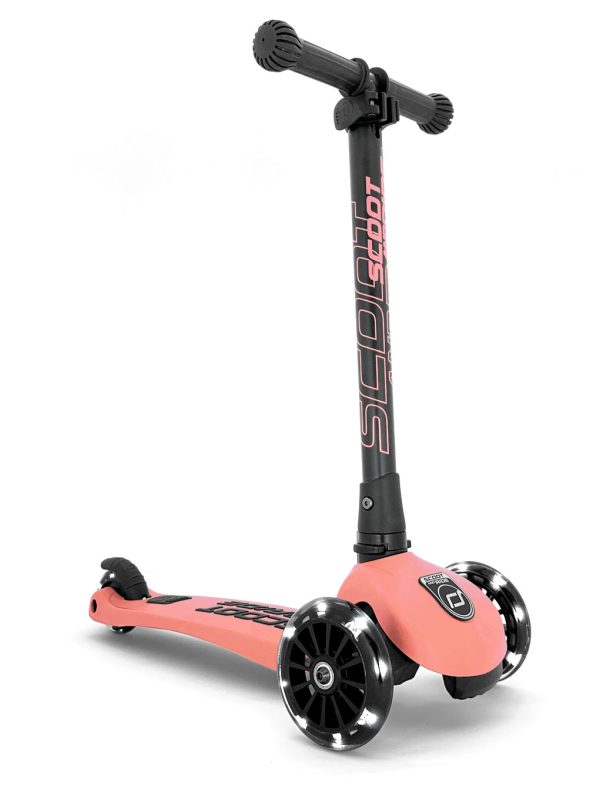 Highwaykick 3 - Scooter - Foldable Handle Bar - 3-6 Years - Peach on Sale