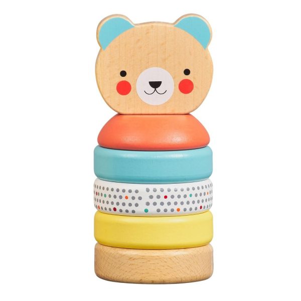 Stacking Toy - Bear with Rings For Cheap