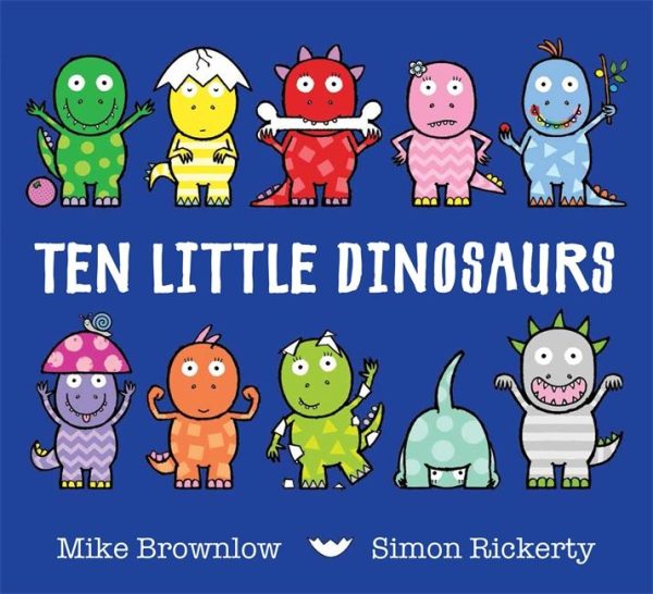 Book - Ten Little Dinosaurs For Discount