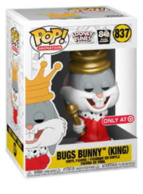 Funko POP! BUGS BUNNY [King] #837 SE Looney Tunes Vinyl Figure Online Hot Sale