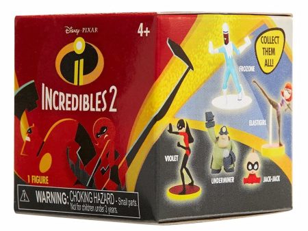 Jakks INCREDIBLES 2 Disney Pixar Mini-Figures Mystery Blind Box Toy [1 Box] Online Hot Sale