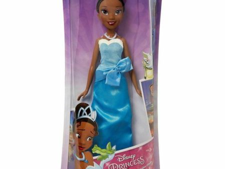 Disney Princess Royal Shimmer TIANA Blue Dress 11  Doll For Discount