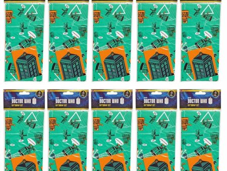 10 Doctor Who Gift Wrap Sets Birthday Tags Wrapping Paper TARDIS Official Sale