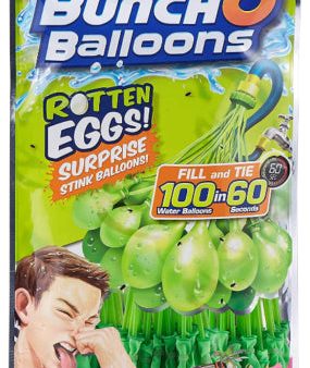 Zuru Bunch O Balloons Self Seal Water Rotten Eggs Surprise Stinky 100 Pk For Sale