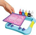 Tybo Print Studio Tidy Tie Dye Design Stencil Set Kids Creative Toy Gift 6+ Supply