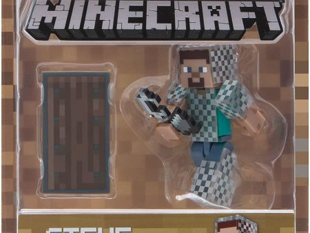 Minecraft STEVE In Chain Armor Action Figur Toy e For Cheap