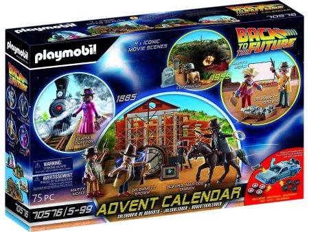 Back to the Future 3 Advent Calendar 70576 Playmobil For Sale