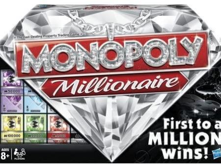 Hasbro MONOPOLY MILLIONAIRE Board Game 2012 Family Complete Online Sale