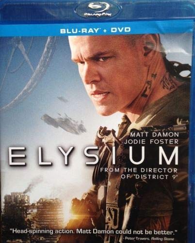 ELYSIUM  - BLU-2013-MATT DAMON-INC. DVD COPY Sale